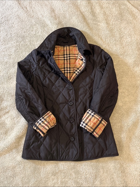 Burberry Jackets & Blazers - Burberry Black Quilted Women's Jacket